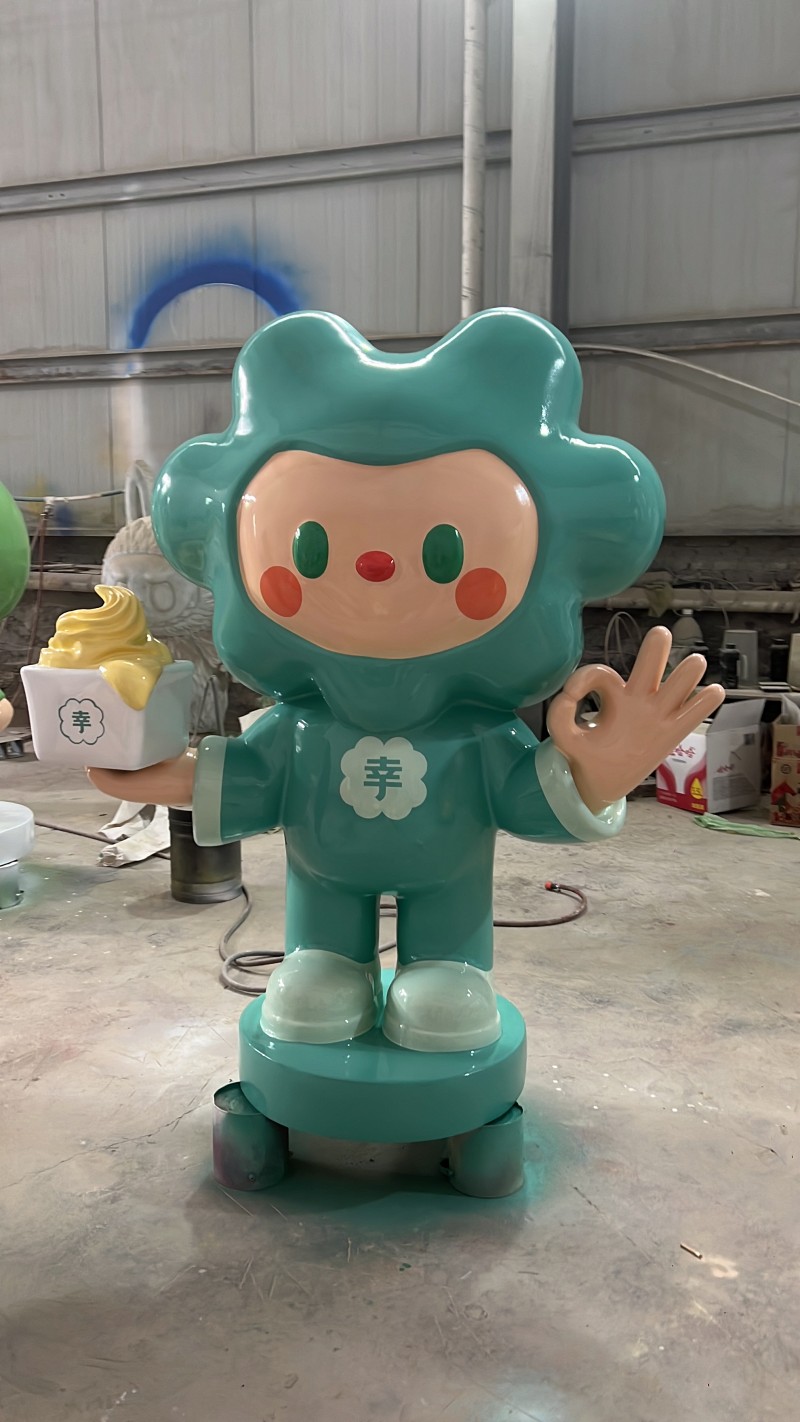 卡通冰激凌雕塑