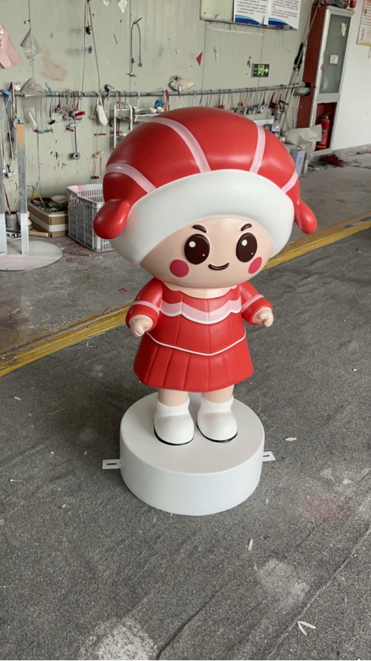 玻璃钢卡通IP形象雕塑 | 福建宁德文旅小镇定制项目